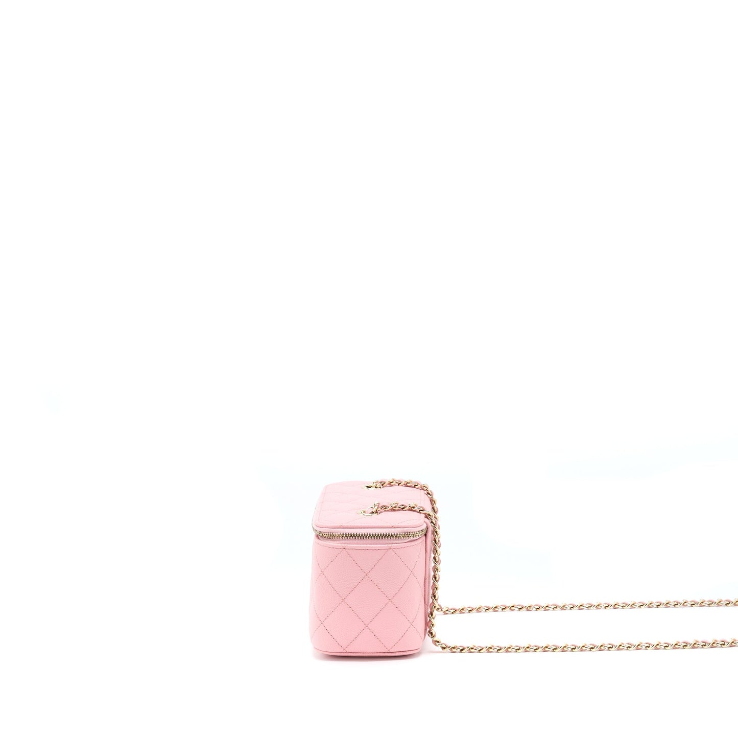 Chanel 22C Long Vanity With Chain Caviar Pink LGHW