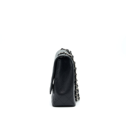 CHANEL CAVIER CLASSIC MAXI SINGLE FLAP BAG BLACK SHW