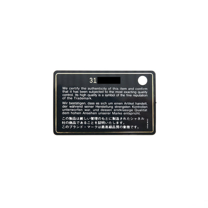 Chanel 21A velvet CC Crystal Logo Card Holder