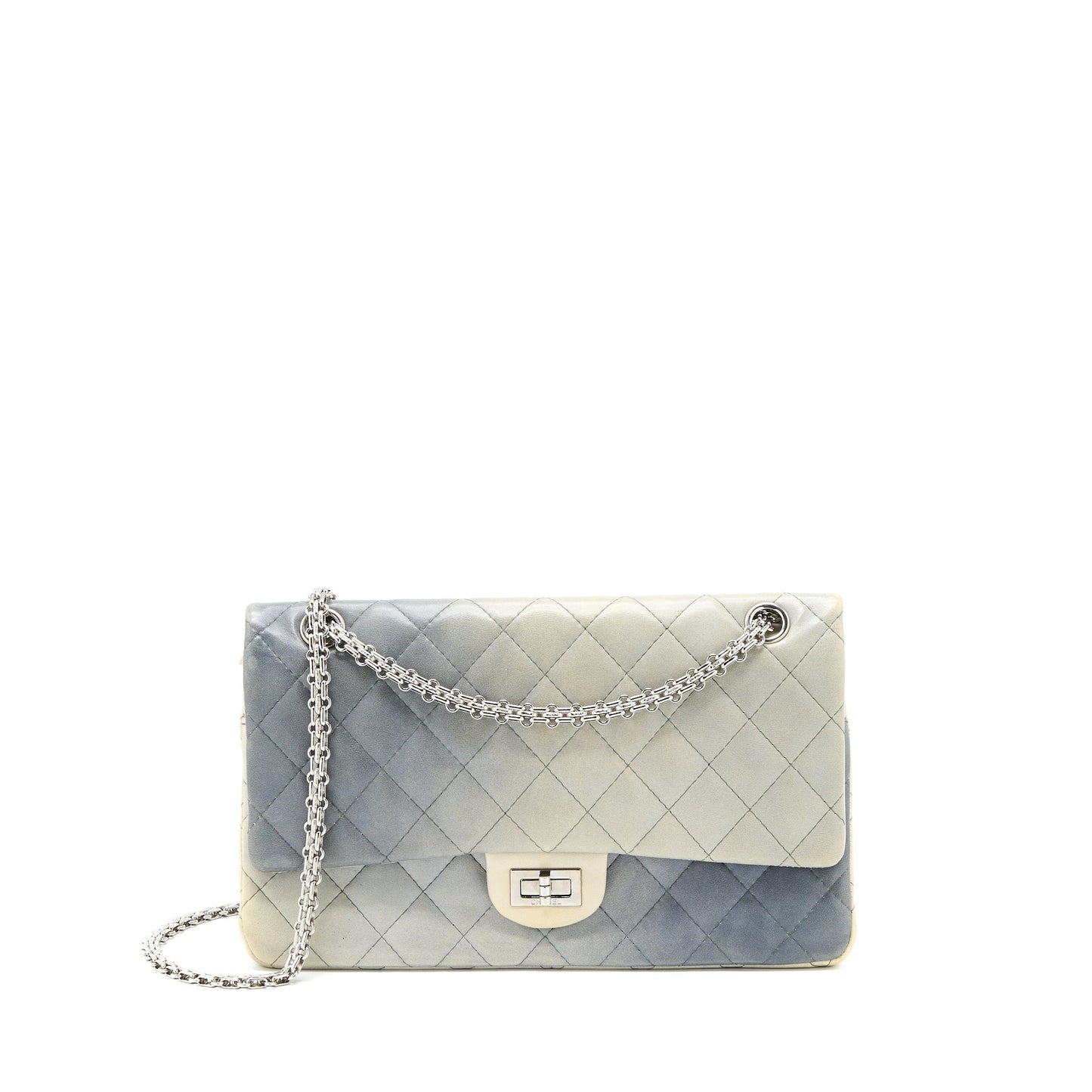 Chanel 2.55 226 Reissue Flap Bag Lambskin Ombre Grey SHW