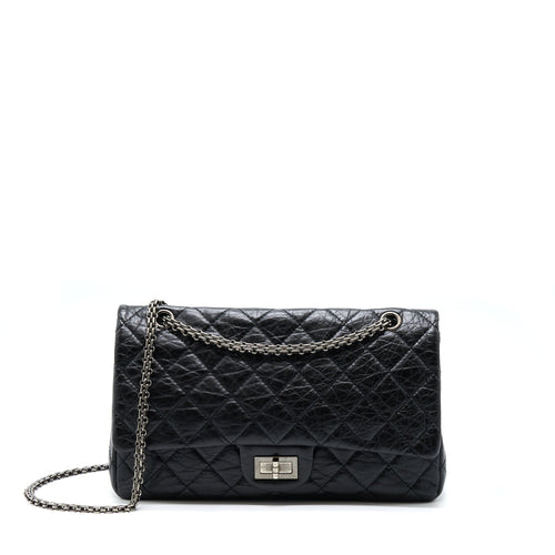Chanel 2.55 227 Reissue Calfskin Black Ruthenium Hardware