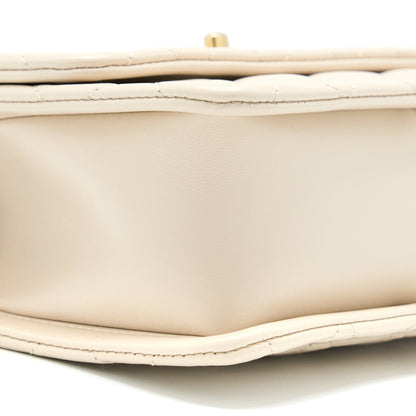 Chanel Seasonal Flap Bag Beige LGHW