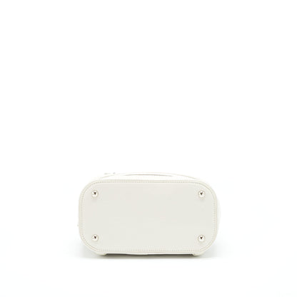 Chanel PVC Aquarium Backpack Aged Calfskin White SHW