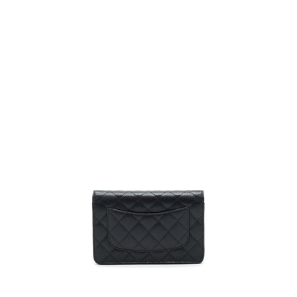 Chanel Classic Wallet On Chain Caviar Black GHW