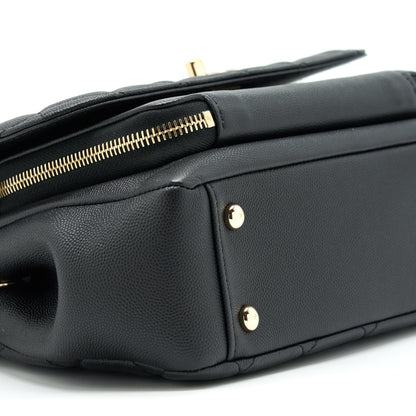 Chanel Medium Business Affinity Caviar Black LGHW