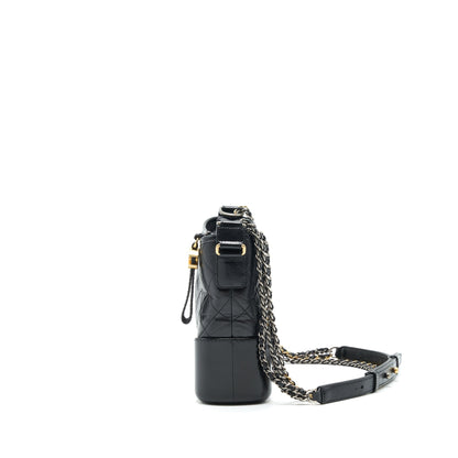Chanel New Medium Gabrielle Hobo Bag Aged Smooth Calfskin With Gold/Silver Hardware