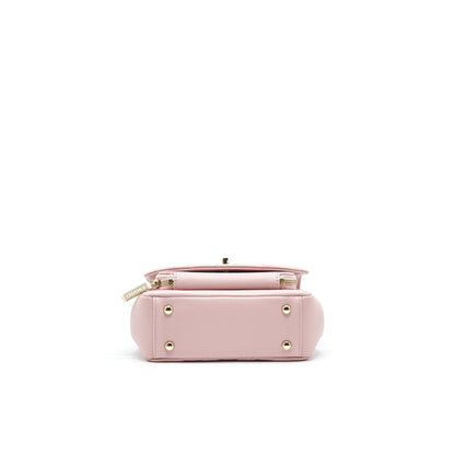 CHANEL BUSINESS AFFINITY FLAP BAG QUILTED CAVIAR SMALL IN SMALL