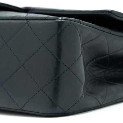 Chanel Vintage Flap Bag Lambskin Black GHW