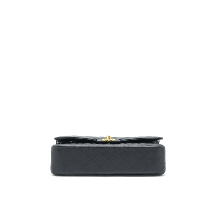 Chanel Medium Classic Double Flap Bag Caviar Black GHW