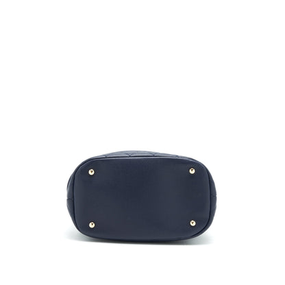 CHANEL BUCKET BAG IN Navy GHW