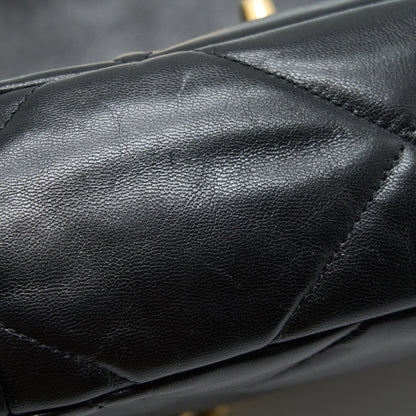 Chanel Small 19 Bag Goatskin Black With Gold/Sliver Hardware