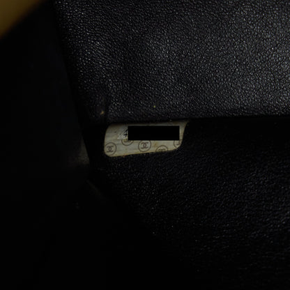 Chanel Vintage CC Timeless Shopping Tote Lambskin Black GHW