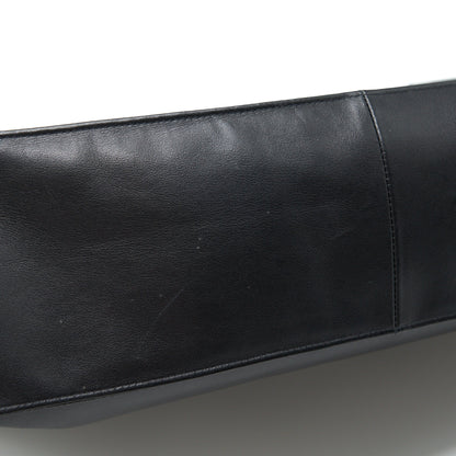 Chanel Vintage CC Timeless Shopping Tote Lambskin Black GHW