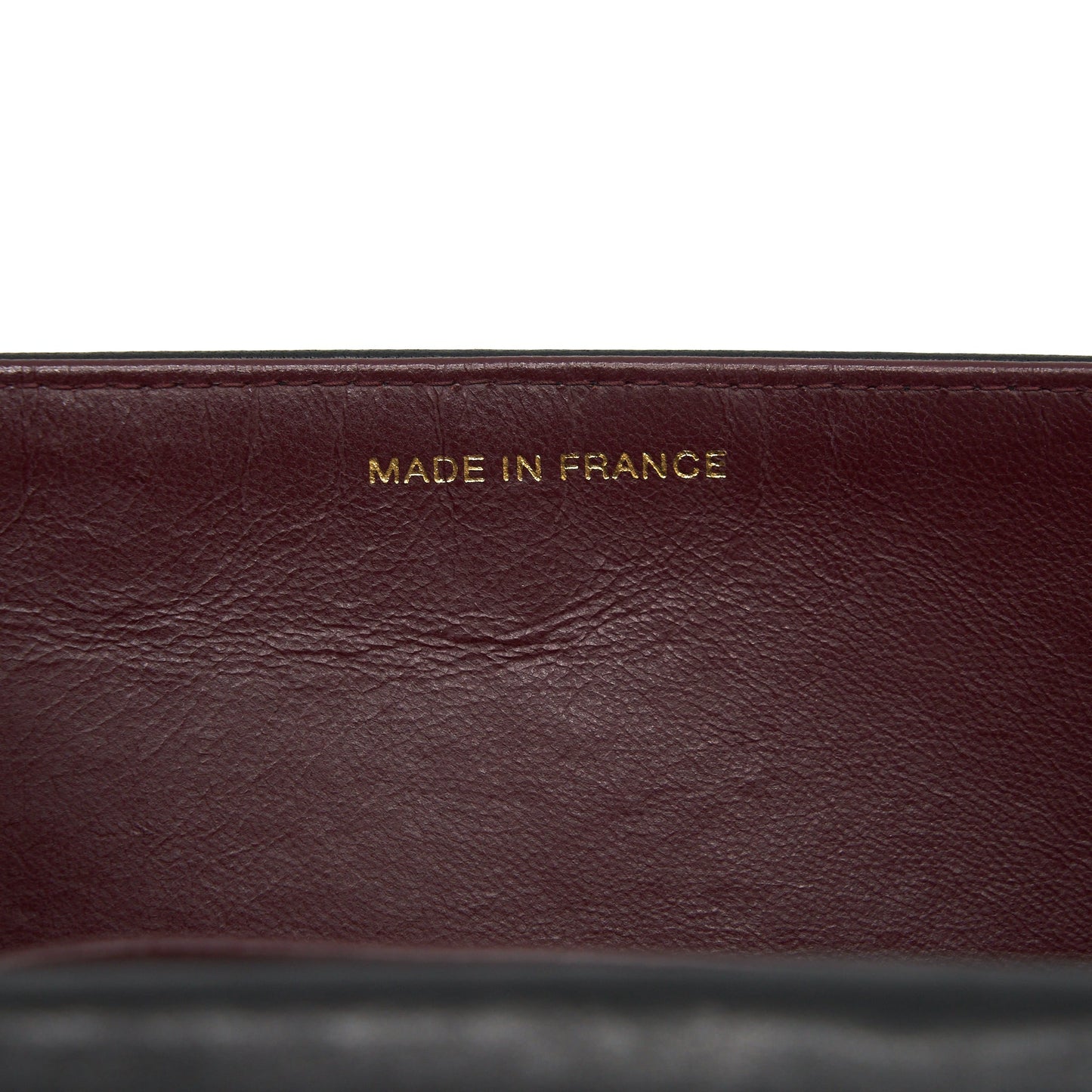 Chanel Vintage Quilted Flap Chain Wallet Black GHW