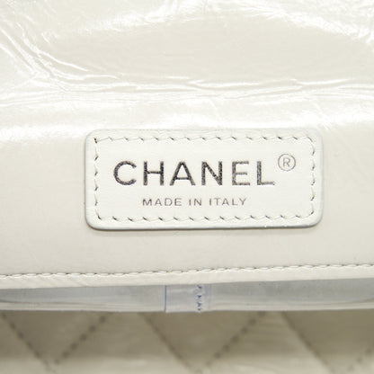 Chanel PVC Aquarium Backpack Aged Calfskin White SHW