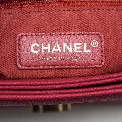 Chanel Seasonal Messenger Crossbody Bag Caviar Pink LGHW