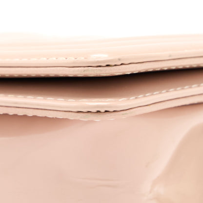 Chanel Small Boy Bag Patent Leather Light Pink LGHW