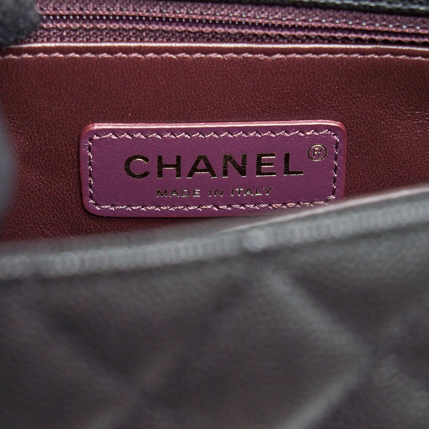 Chanel Small Coco Handle Caviar Black LGHW (Microchip)