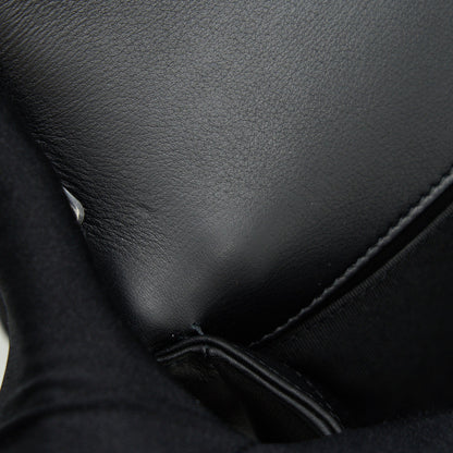 Chanel Medium Boy Calfskin Black Ruthenium Hardware