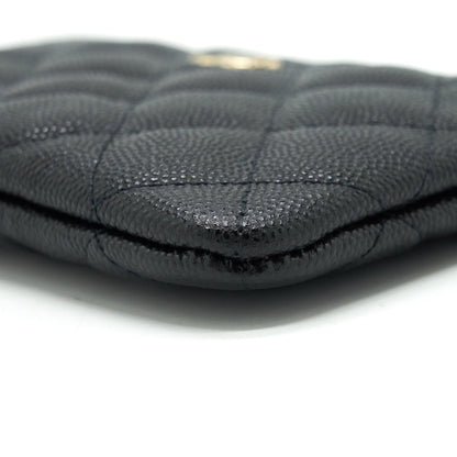 Chanel Mini Pouch Caviar Black LGHW