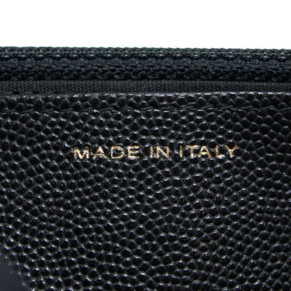 Chanel Boy Wallet On Chain Caviar Black LGHW