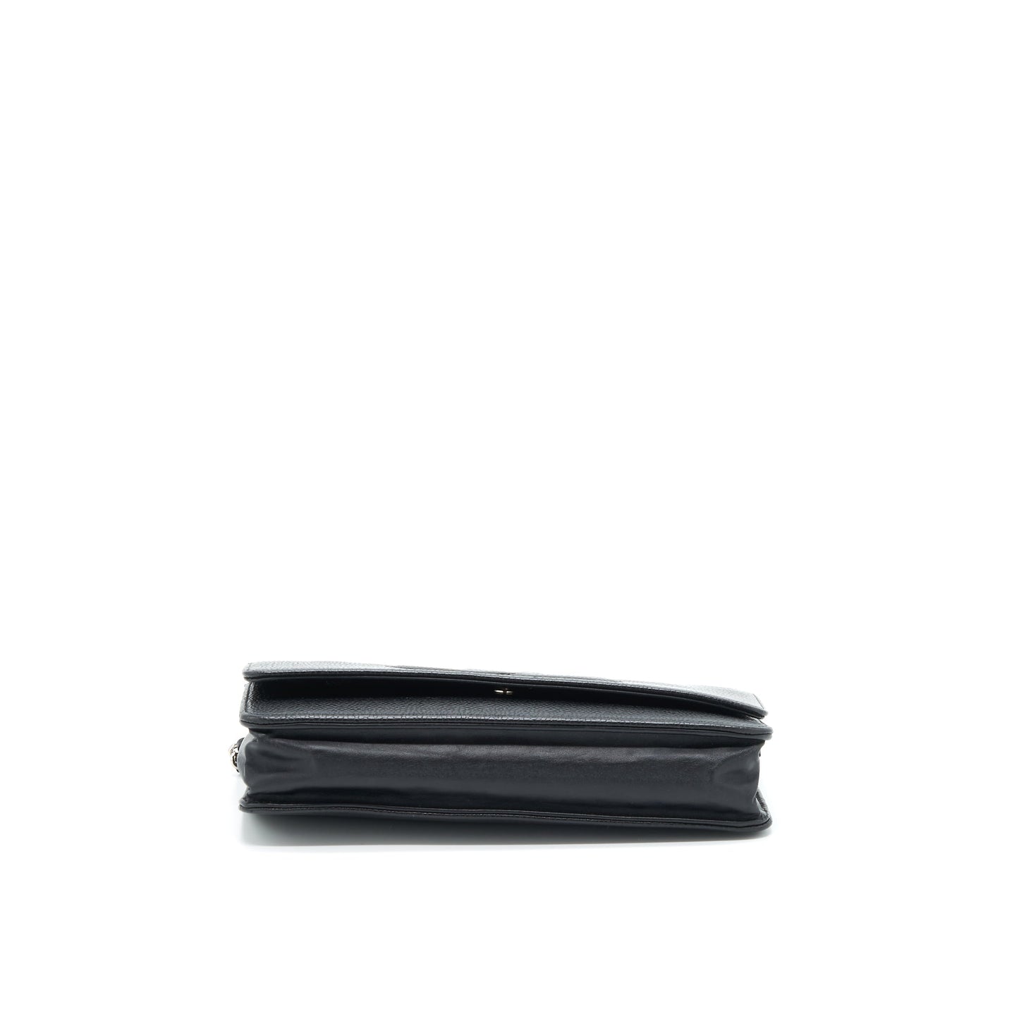 Chanel Wallet On Chain Caviar Black SHW