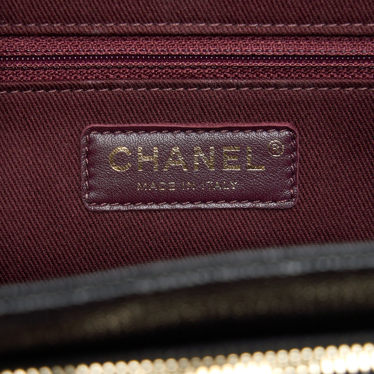 Chanel Medium Business Affinity Bag Caviar Black LGHW (Microchip)