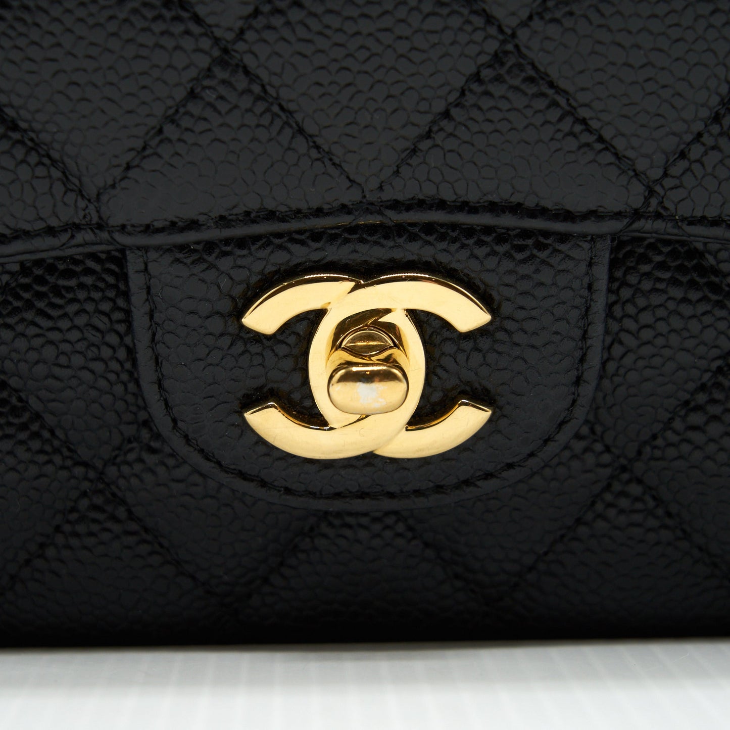 Chanel Medium Classic Double Flap Bag Caviar Black GHW