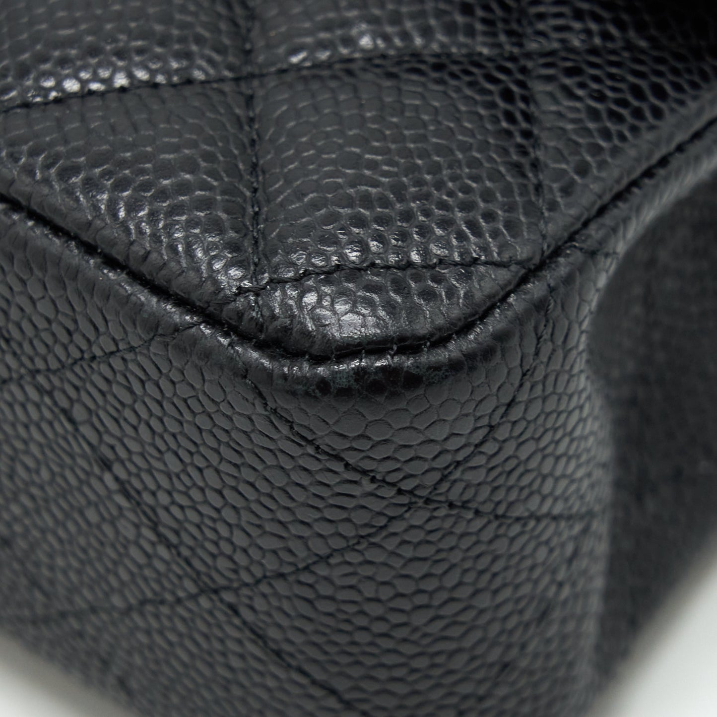 Chanel Medium Classic Double Flap Bag Caviar Black GHW