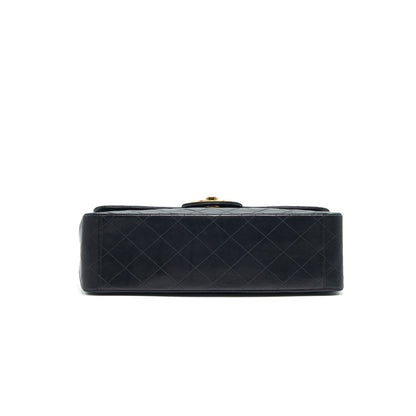 Chanel Vintage Maxi Flap Bag Black 24K GHW