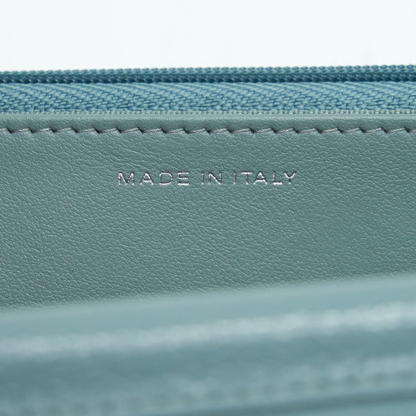 Chanel Wallet On Chain Caviar Pearly Light Blue SHW