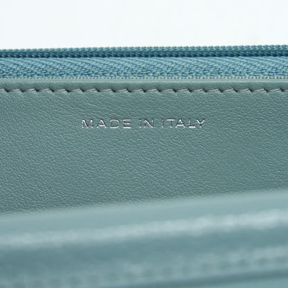 Chanel Wallet On Chain Caviar Pearly Light Blue SHW