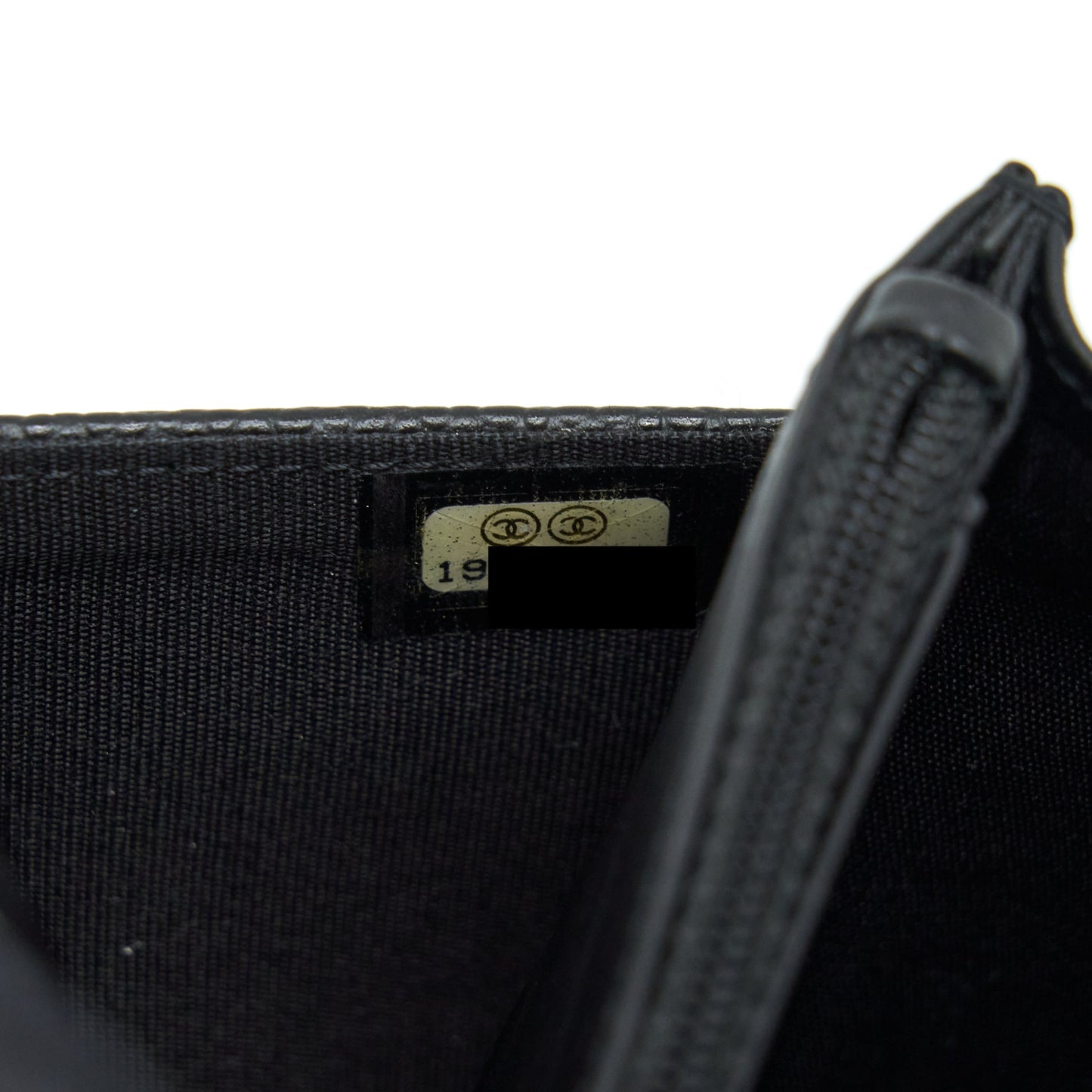 Chanel Wallet On Chain Caviar Black SHW