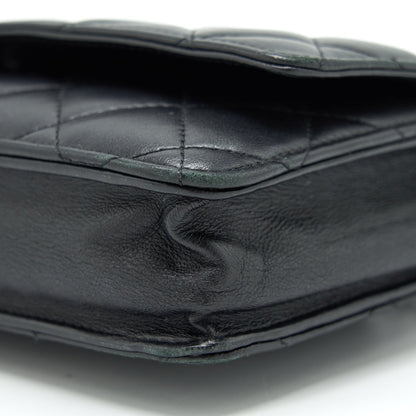 Chanel Wallet On Chain Lambskin Black SHW