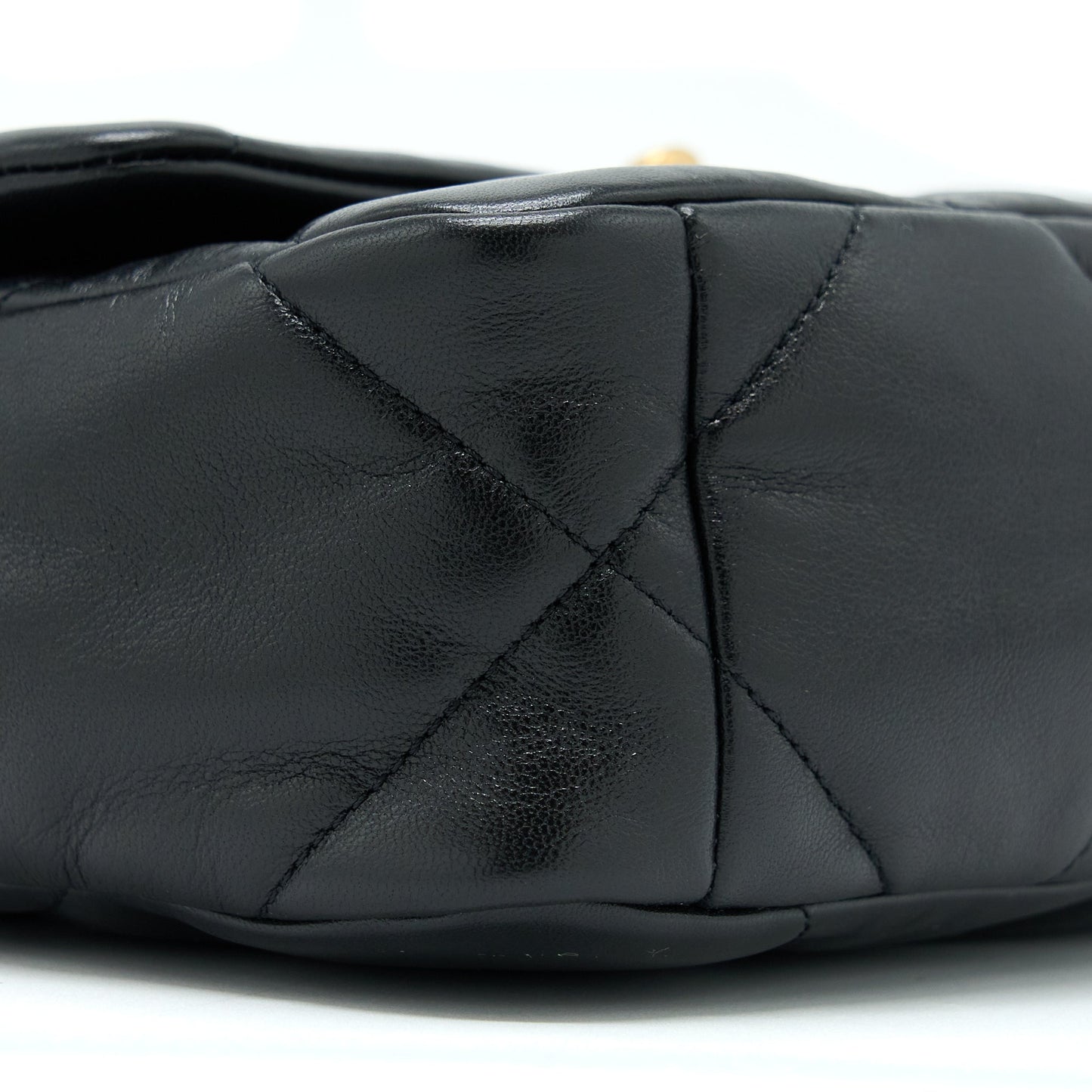 Chanel Small 19 Bag Lambskin Black Multicolour Hardware (Microchip)