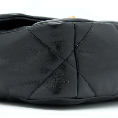 Chanel Small 19 Bag Lambskin Black Multicolour Hardware (Microchip)