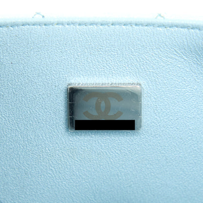Chanel 21K Mini Rectangular Flap Bag Lambskin Multicolour Ombr Iridescent SHW (Microchip)