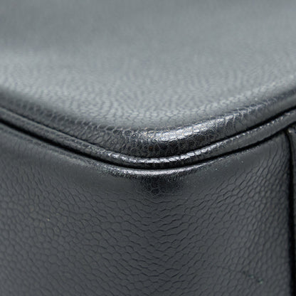 Chanel Vintage CC Logo Vanity Caviar Black GHW