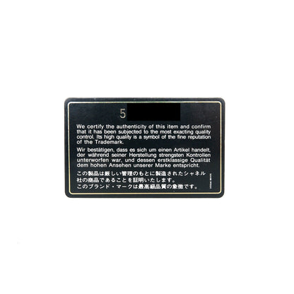 Chanel Vintage CC Logo Vanity Caviar Black GHW