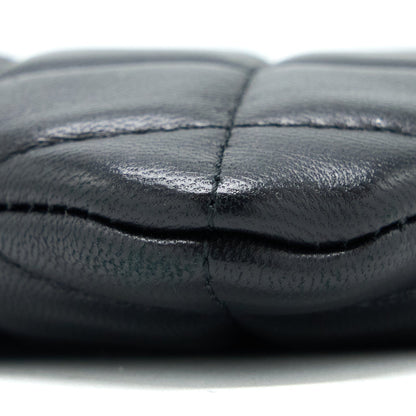 Chanel O Case Pouch Lambskin Black LGHW