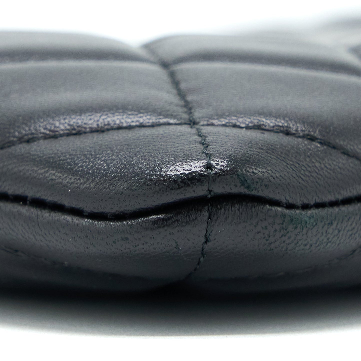Chanel O Case Pouch Lambskin Black LGHW