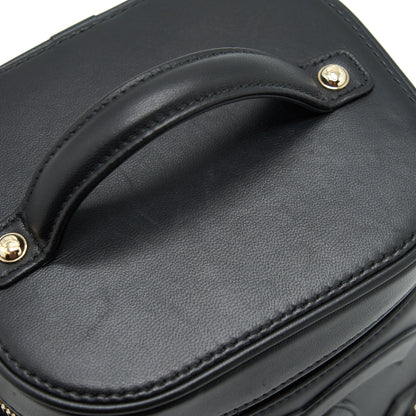 Chanel Vanity Case Lambskin Black LGHW