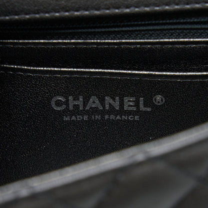 Chanel Mini 2.55 Reissue Flap Bag Goatskin Dark Grey Ruthenium Hardware