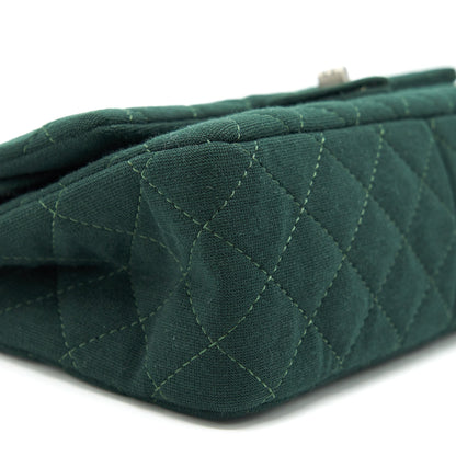 Chanel reissue 2.55 226 Flap Bag fabric Dark green SHW