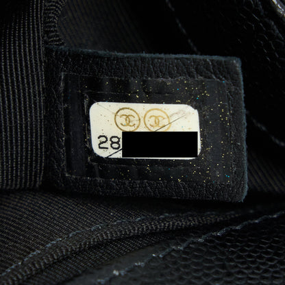 Chanel Small Boy Bag Caviar Black GHW
