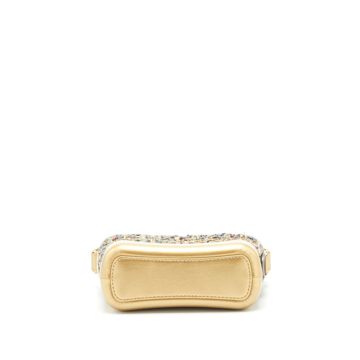 Chanel Small Gabrielle Hobo Bag Tweed Gold/Multicolour