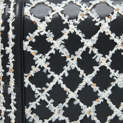 Chanel Medium Boy Bag Limited Lambskin Black/White SHW