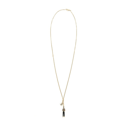 Chanel Necklace Model with CC