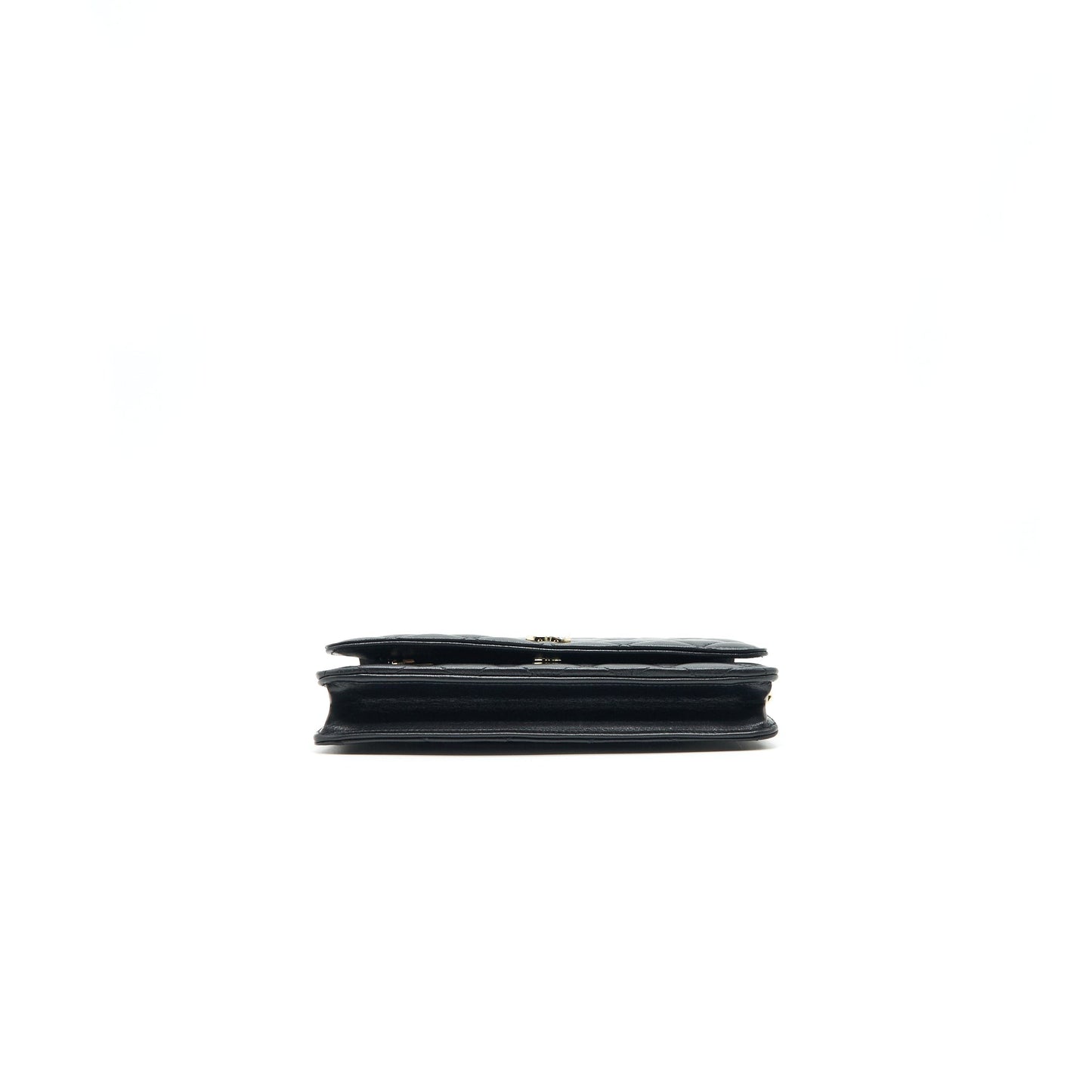 CHANEL WALLET ON CHAIN IN LAMBSKIN WITH CHARMS IN LGHW