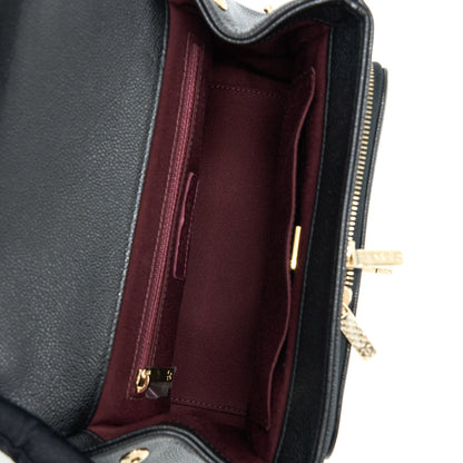 Chanel Medium Business Affinity Caviar Black LGHW(Microchip)